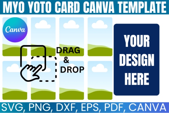 Myo Yoto Card Canva Template: Graphics for Creative Sellers